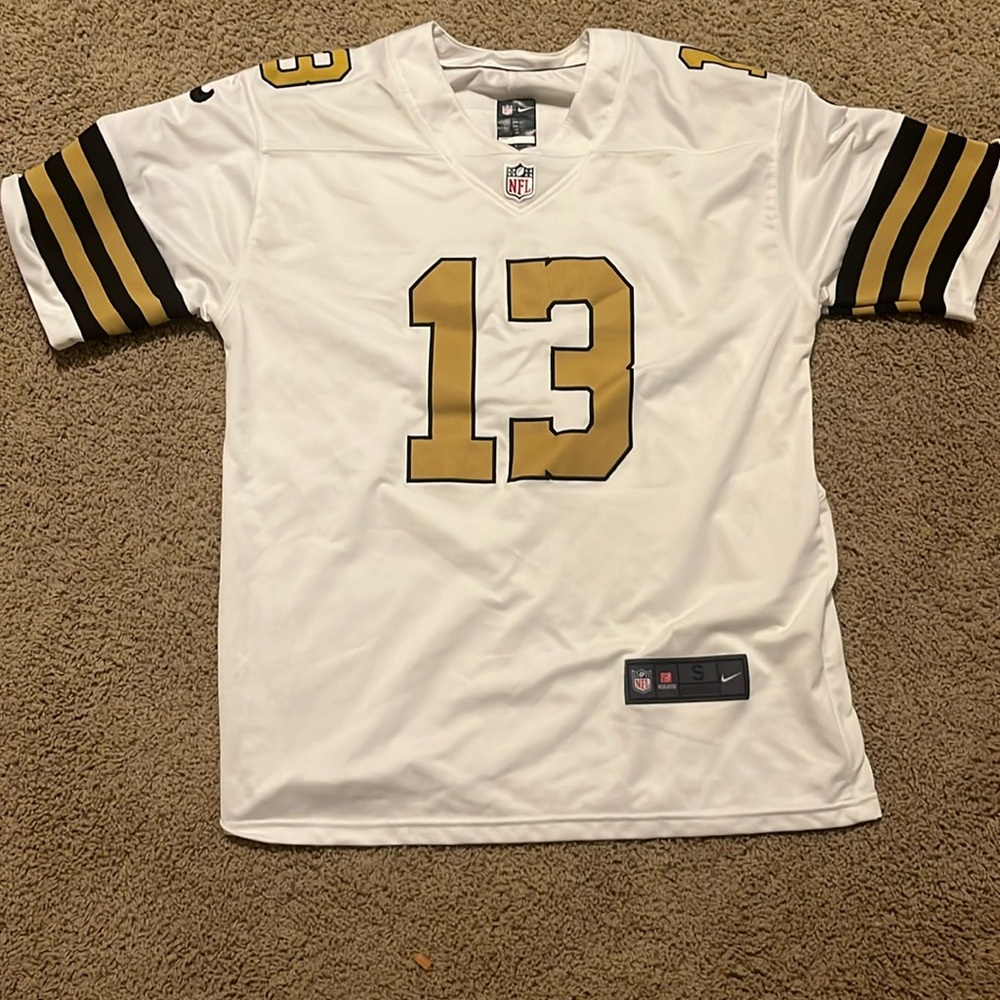 White Adult Small New Orleans Saints Michael Thomas Jersey